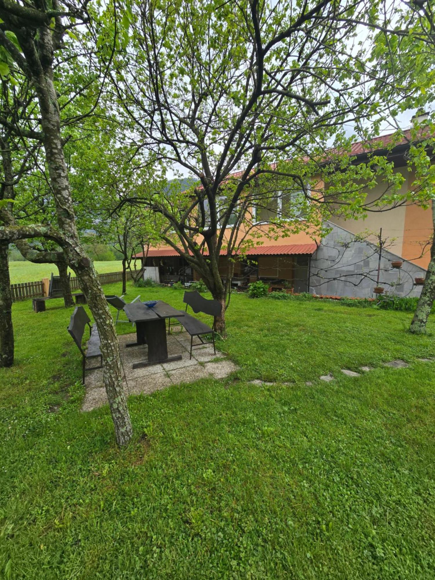 Apartment Sinc Kobarid Exteriér fotografie